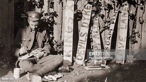 World War One Trenches Stock Fotos Und Bilder Getty Images