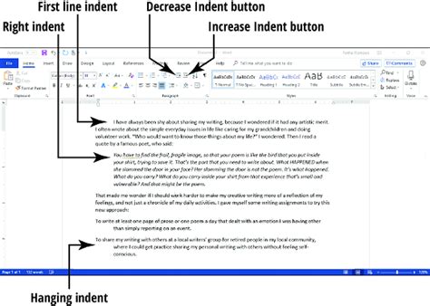 How To Align And Indent Paragraphs In Word 2019 Dummies