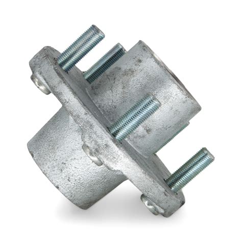 Trailer Hub Hot Dipped Galvanized 5 Bolt Fits 2000 Lb Axle