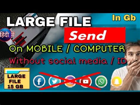 You can send large files via email by creating a shareable link to a file or folder stored in dropbox. large file send without whatsApp || how to send large file ...