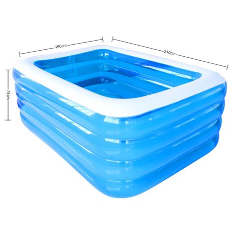 210cm Pvc Inflatable Giant Deep Bubble Adult Inflatable Swimming Pools