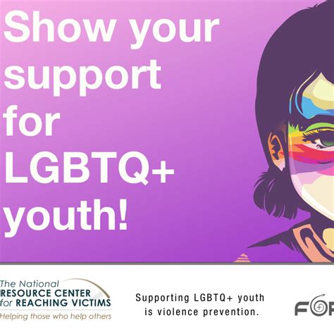 Supporting Lgbtq Youth Is Violence Prevention Social Media Kit Forge