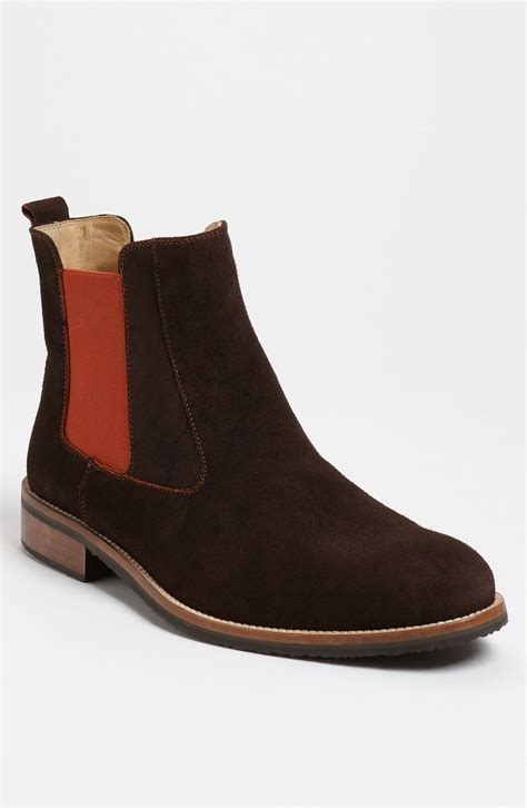 Originating from the victorian era, chelsea boots remain a wardrobe classic to this day. Thomas Dean Suede Chelsea Boot in Brown for Men | Lyst