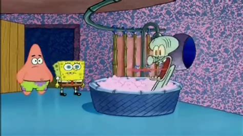 Spongebob And Patrick Interrupt Squidwards Bath Youtube