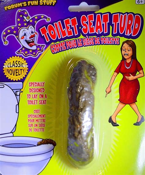 Hilarious Rubber 4 Inch Fake Human Poop Crap Turd Funny