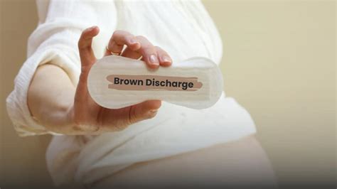 What Does Brown Discharge Mean How Can It Be Cured