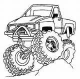 Pictures of 4x4 Off Road Coloring Pages