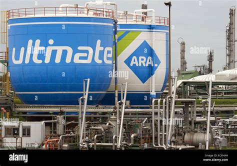Aral Ultimate Fuel Terminal Ruhr Oil Refinery Gelsenkirchen Germany