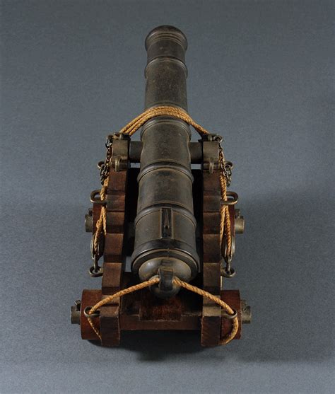 Ca0511 Model Of Late 18th Century Naval Cannon