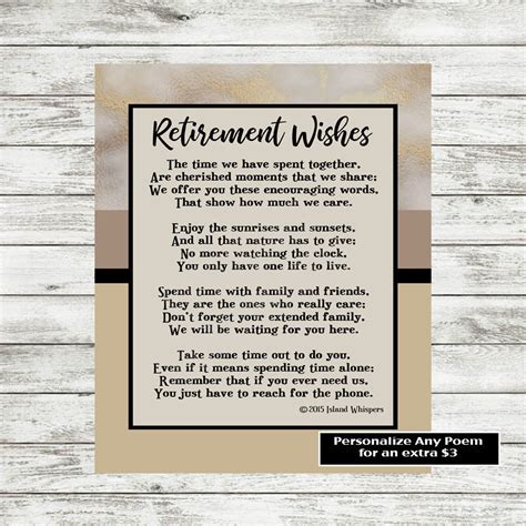 retirement t retirement poem co worker retirement boss etsy retirement poems retirement