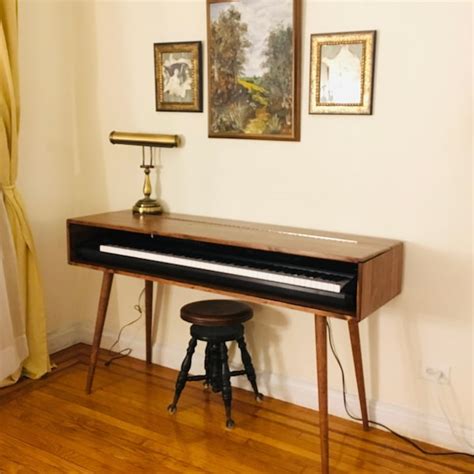 Mid Century Modern Piano Keyboard Stand - Etsy