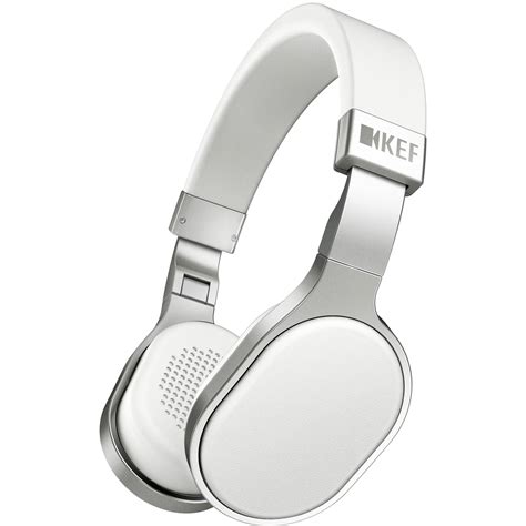 Kef M500 Hi Fi On Ear Headphones White M500wh Bandh Photo Video