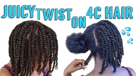 Easiest Mini Twist On 4c Natural Hair Low Maintenance Protective