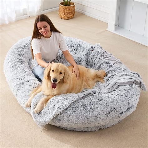 Large Human Dog Bed Bean Bag Bed For Humans Giant Beanbag Dog Bed With