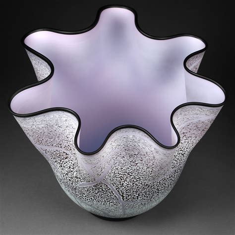 Lavender Lightning By Eric Bladholm Art Glass Vessel Artful Home