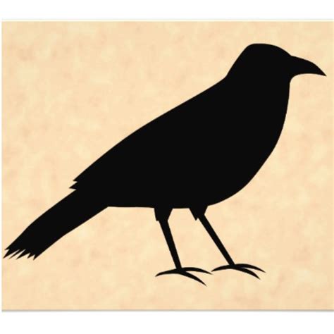 Pack Of 3 Primitive Crow Stencils Made From 4 Ply Mat Board 11x14