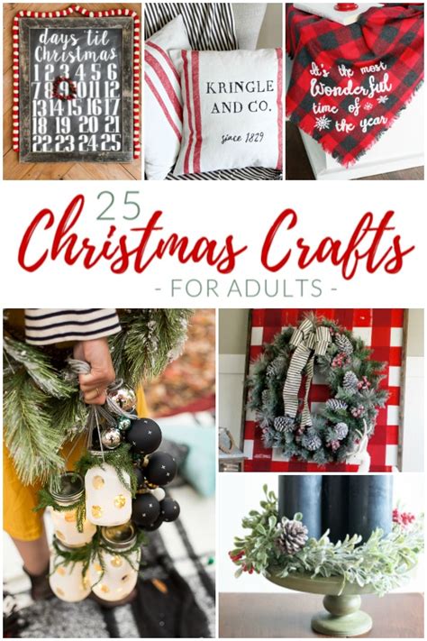 25 Very Merry Christmas Crafts For Adults Easy Christmas Crafts