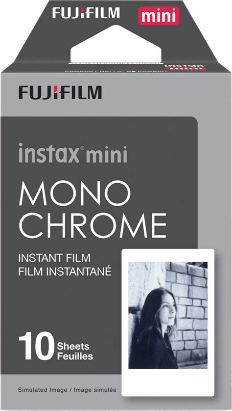 Download Fujifilm Instax Mini Instant Film Monochrome Fujifilm Instax