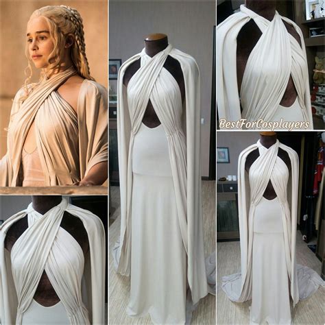 Daenerys Targaryen Dress Game Of Thrones Cosplay Costume Dress