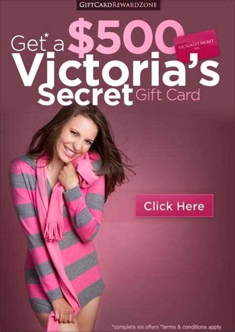 Walmart T Card Get Free 500 Victoria Secret T Card