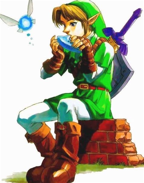 Link Ocarina Of Time Zelda Art Zelda Hyrule Warriors Link Fan Art