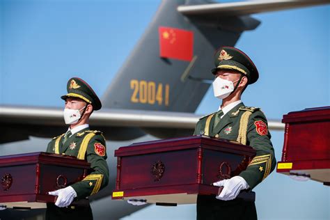 Ja, den koreakrieg kann man als stellvertreterkrieg bezeichnen. Y-20-Transportflugzeug repatriiert Überreste von im ...