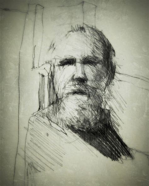 Sp Goodman Sketchbook Old Man With Beard Old Man Portrait Beard