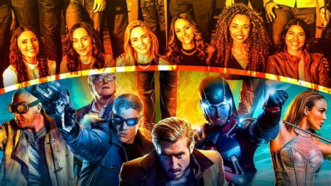 Arrowverse Heroes Reunite In New Photos From Dcs Legends Of Tomorrow