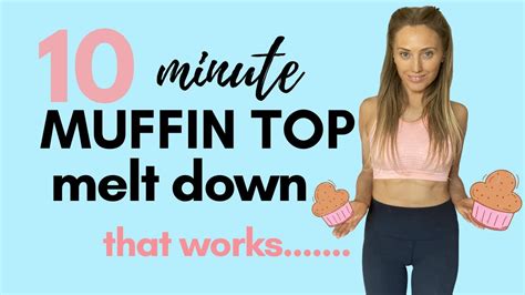 home workout to lose muffin top love handle workout 10 minute standing abs workout that