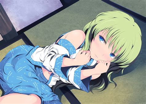 Anime Anime Girls Touhou Kochiya Sanae Sexy Anime Wallpaper Coolwallpapers Me