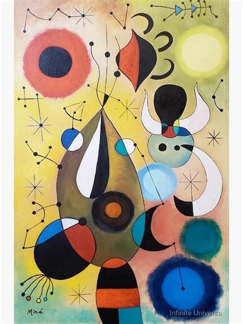 Póster Joan Miró Painting De Fgironella Redbubble Arte Abstracto