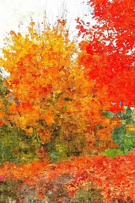 Autumn Hills Mixed Media By Vernon Platt Fine Art America