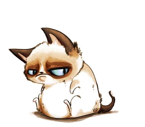 Grumpy Cat By Kidbrainer On Deviantart Grumpy Cat Art Cats