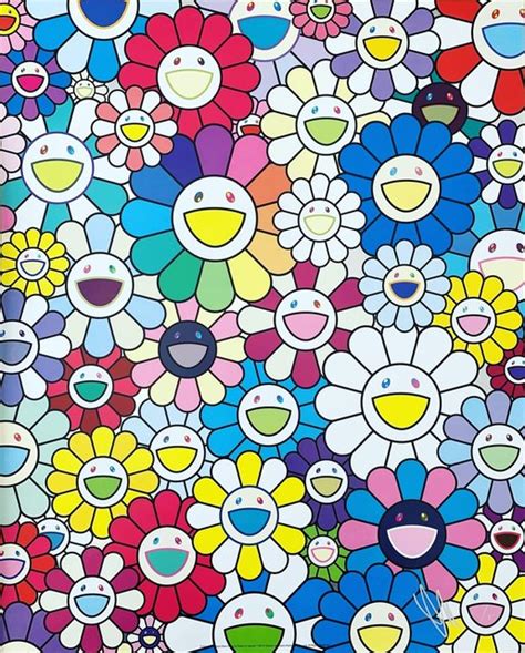 Check out our takashi murakami flower selection for the very best in unique or custom, handmade pieces from our decorative pillows shops. Takashi Murakami | A FLOWER FIELD SEEN FROM THE STAIRS TO ...