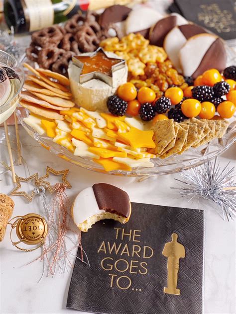 Awards Show Grazing Board For Oscar Night Viewing Parties Picnic