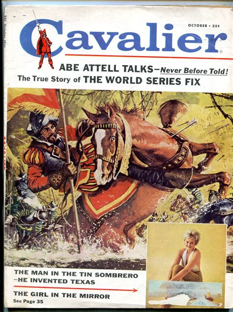 Cavalier Magazine October 1961 World Series Fix Jack Davis Art