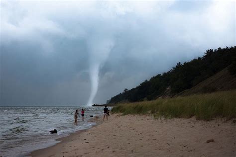 Waterspouts Rip Currents And Up To 9 Foot Waves Are Todays Storm