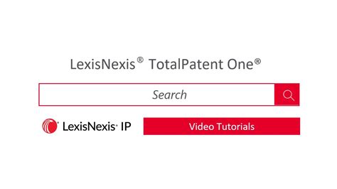 Lexisnexis Totalpatent One Search Youtube