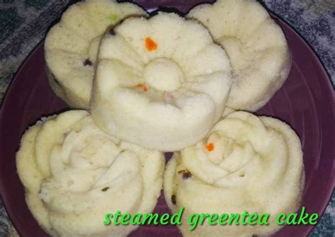 Resep Steamed Greentea Cake Oleh Riedha Rahmat Cookpad