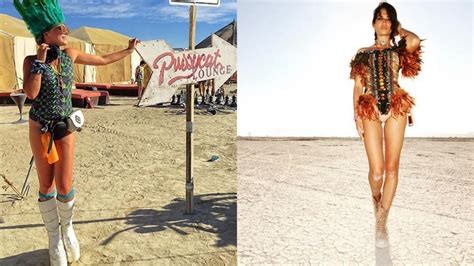 The Best Celebrity Instagrams From Burning Man Harpers