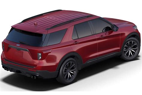 ford explorer rapid red metallic   ford authority