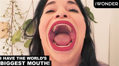 Woman With The World S Biggest Mouth Is Going Viral On Tiktok Youtube