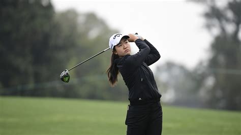 Rose Zhang Of The United States Plays A Shot From The No 10 Tee During