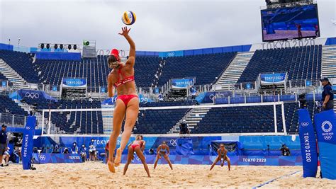 olympic beach volleyball court