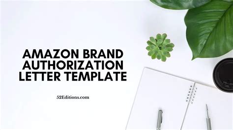 Amazon Brand Authorization Letter Template Get Free Letter Templates