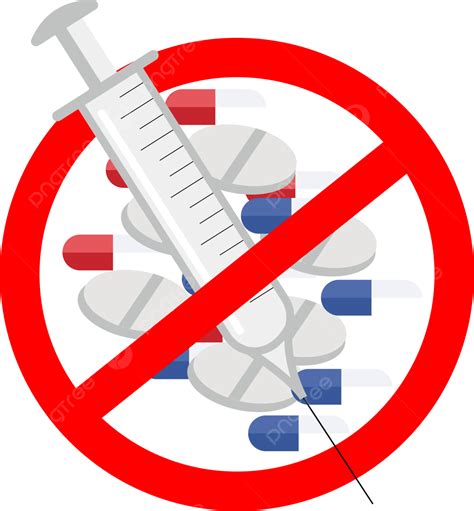 Say No To Drug Clipart Hari Anti Narkoba Internasional Vector Say No