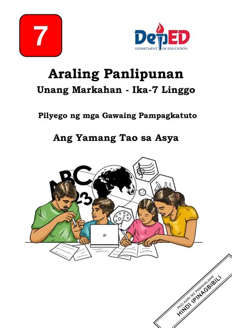 Detailed Lesson Plan Araling Panlipunan Grade 7 Banghay Aralin Sa