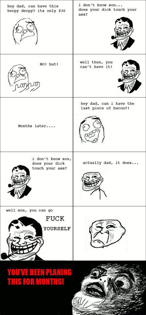 Funny “troll Dad” Comics Collection 16 Pics