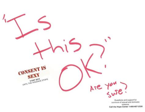 Is This Ok Are You Sure Consent Is Sexy College Counseling