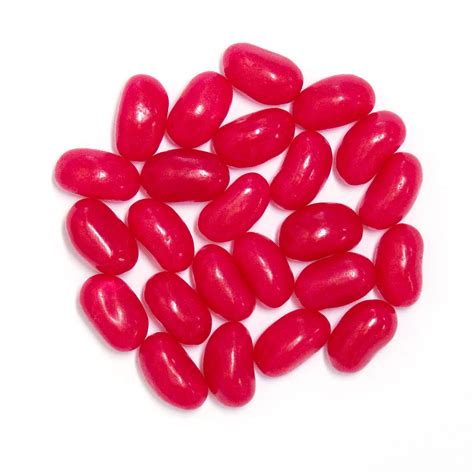 Rainbow Confectionery Red Jelly Beans Bulk Bag 1kg At Mighty Ape Nz